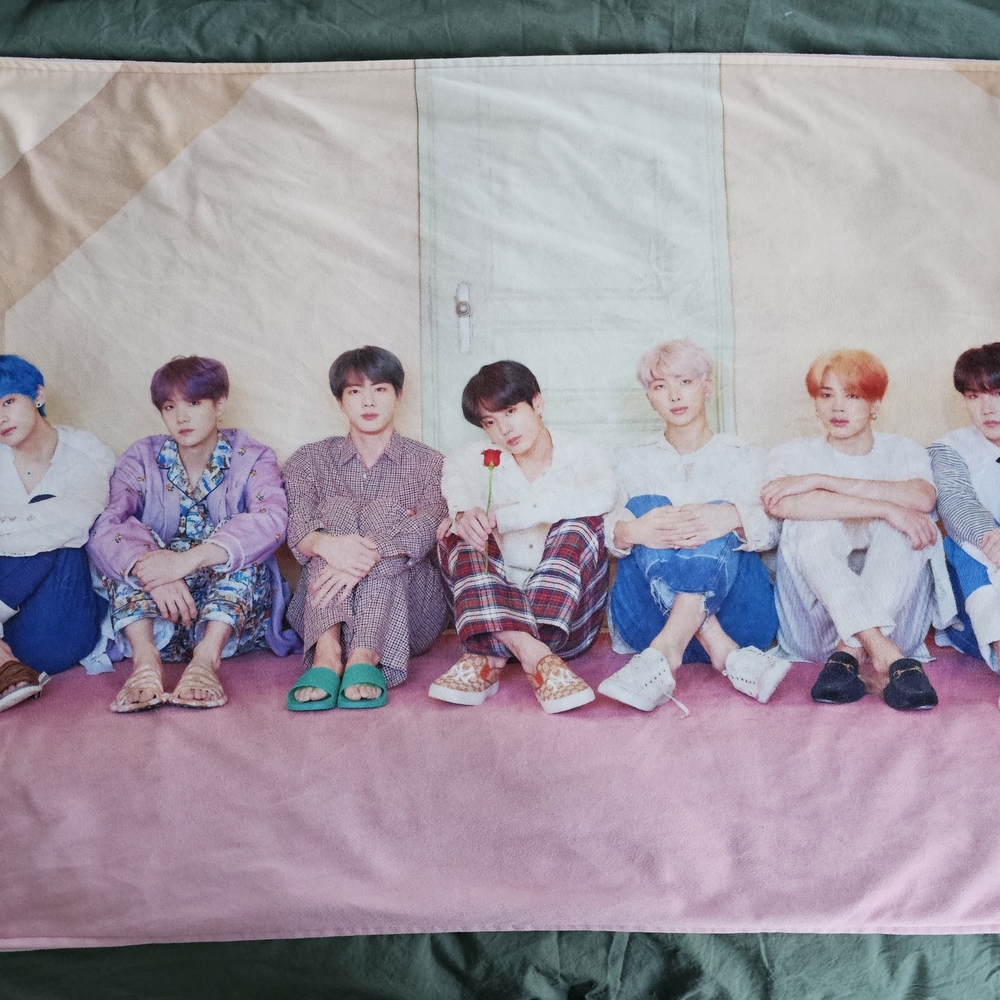 Colorful Group Photo Blanket